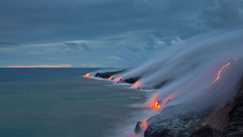 夏威夷火山国家公园，夏威夷 (© Grant Ordelheide/Tandem Stills + Motion)