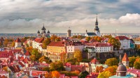 塔林老城，爱沙尼亚 (© Kavalenkava Volha/Alamy)