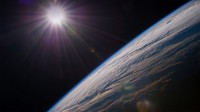从国际空间站看到的地球 (© JSC/NASA)