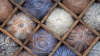 羊毛和马海毛纱线 (© Jurate Buiviene/Alamy)