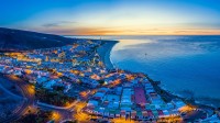 莫罗哈夫莱海滩和科罗拉达斯海滩，富埃特文图拉岛，西班牙加那利群岛 (© Gavin Hellier/Getty Images)
