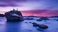 盆景岩，太浩湖，内华达州，美国 (© Jim Patterson/Tandem Stills + Motion)