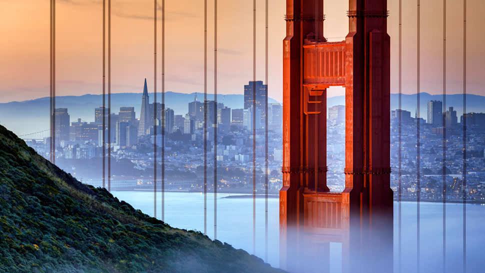 金门大桥，美国旧金山 (© RICOWde/Getty Images)
