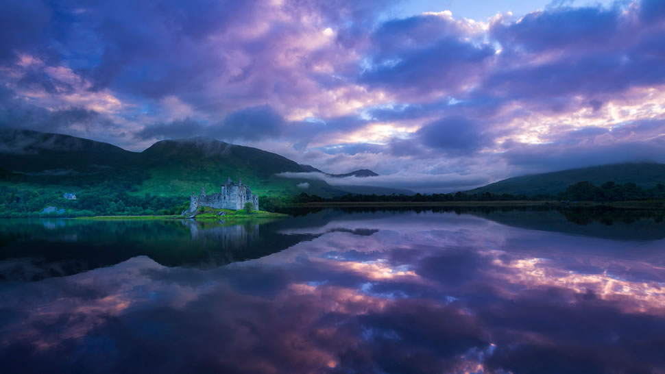 基尔亨城堡，苏格兰 (© Jon Arnold/Danita Delimont)
