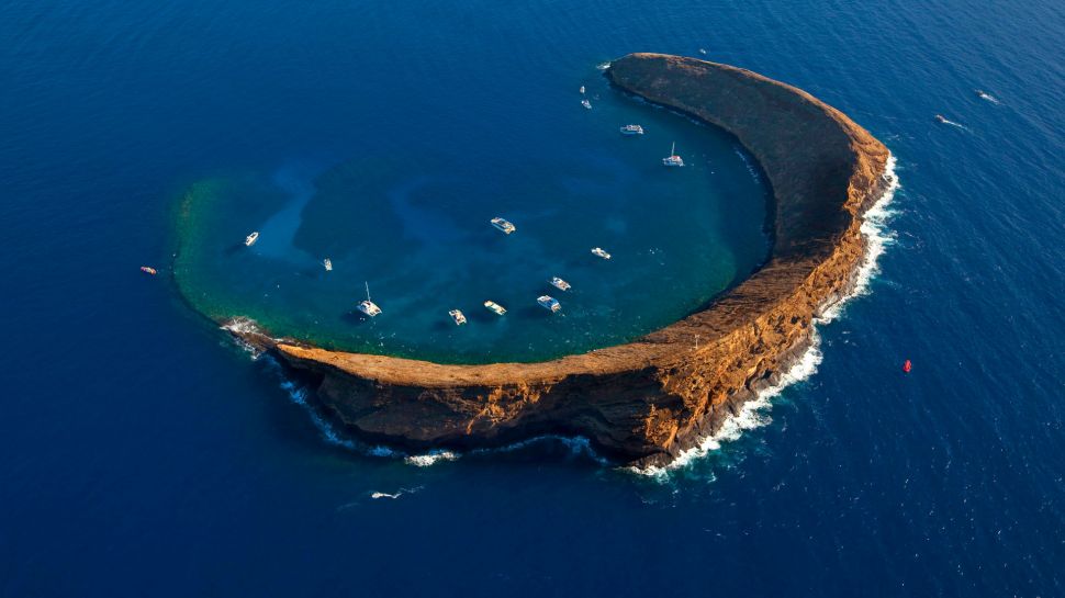 莫洛基尼，毛伊岛，夏威夷，美国 (© Douglas Peebles/eStock Photo)