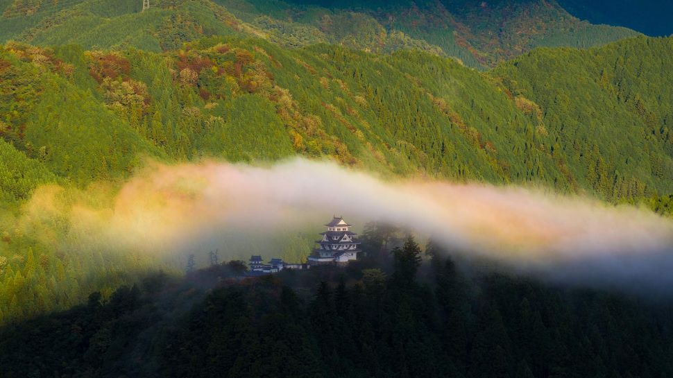 郡上八幡城，岐阜县，日本 (© ta2funk ito/500px/Getty Images)