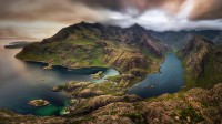 俯瞰苏格兰的斯凯岛 (© Swen_Stroop/Getty Images)