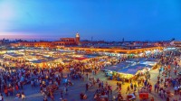 马拉喀什的Jemaa el-Fnaa广场 (© Pavliha/Getty Images)