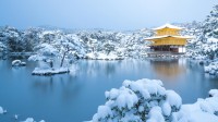 冬天的金阁寺，日本京都 (© yoko_ken_chan/Shutterstock)