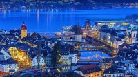 卢塞恩老城，瑞士 (© Xantana/Getty Images)