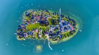 基姆湖上的淑女岛，德国巴伐利亚州 (© Malorny/Getty Images)