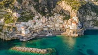 阿特拉尼，阿马尔菲海岸，意大利 (© Amazing Aerial/Shutterstock)