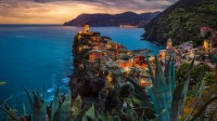 韦尔纳扎，五渔村，意大利 (© Rubin Versigny/Getty Images)