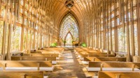 米尔德里德-B-库珀纪念教堂，贝拉维斯塔，阿肯色州 (© Eddie Brady/Getty Images)