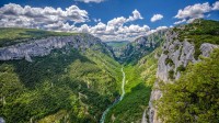 韦尔东峡谷，普罗旺斯-阿尔卑斯-蓝色海岸，法国 (© luisapuccini/Getty Images)