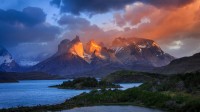 佩霍湖，百内国家公园，智利南部 (© OST/Getty Images)