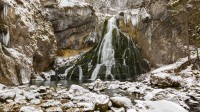 戈林格瀑布，泰嫩高，萨尔茨堡，奥地利 (© Frank Fischbach/Alamy Stock Photo)