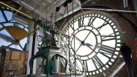 圣哈辛托大厦的机械钟，博蒙特，美国德克萨斯州 (© Richard T. Nowitz/Getty Images)
