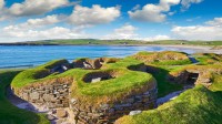 斯卡拉布雷的新石器时代遗迹,奥克尼群岛,苏格兰 (© Paul Williams - FunkyStock/Getty Images)