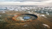 沃尔夫溪陨石坑, 澳大利亚 (© Abstract Aerial Art/Getty Images)